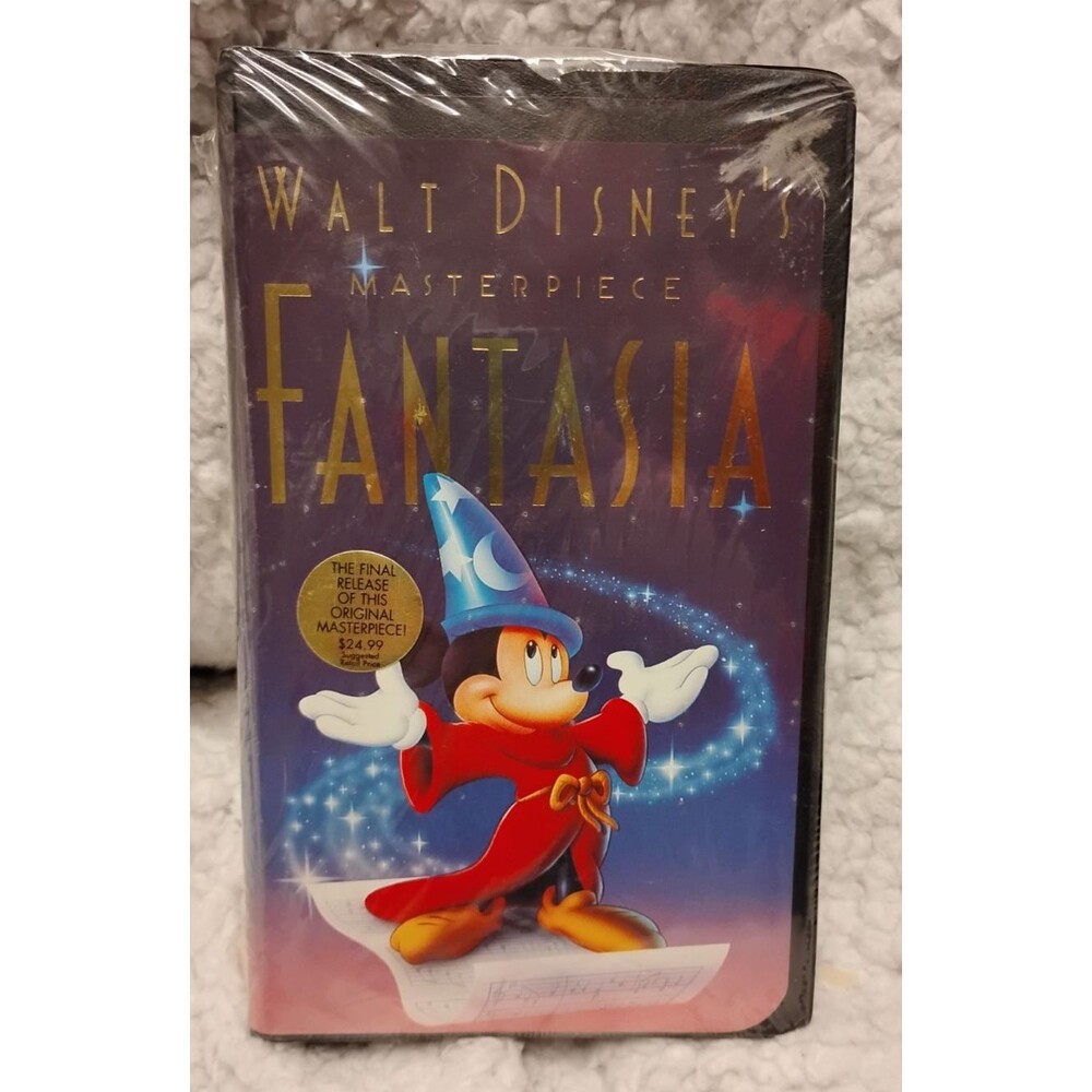 WALT DISNEY'S MASTERPIECE   FANTASIA    THE FINAL RELEASE    NEW! SEALED!